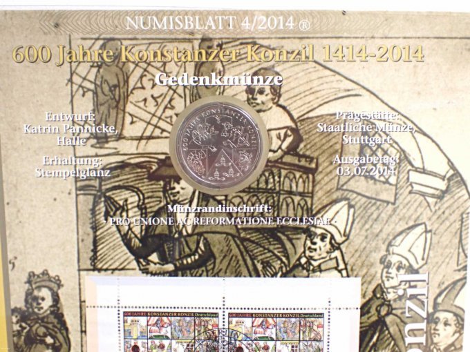 Informationen auf dem Numisblatt