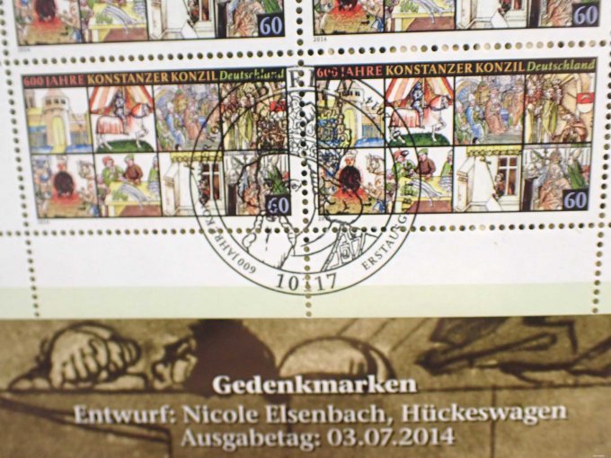 Briefmarken gestempelt