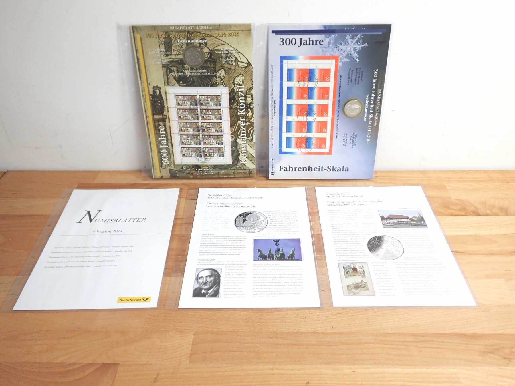 Numisblätter & Beiblätter