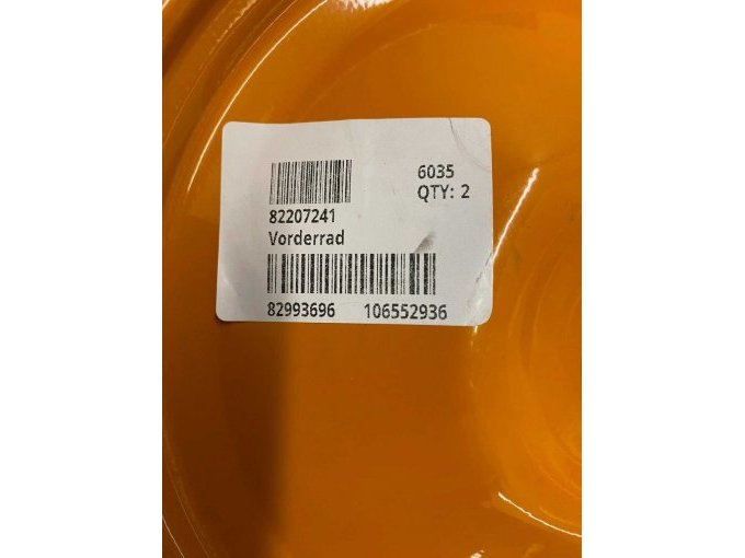 Detailansicht - Barcode Herstellerangaben - Seriennummer