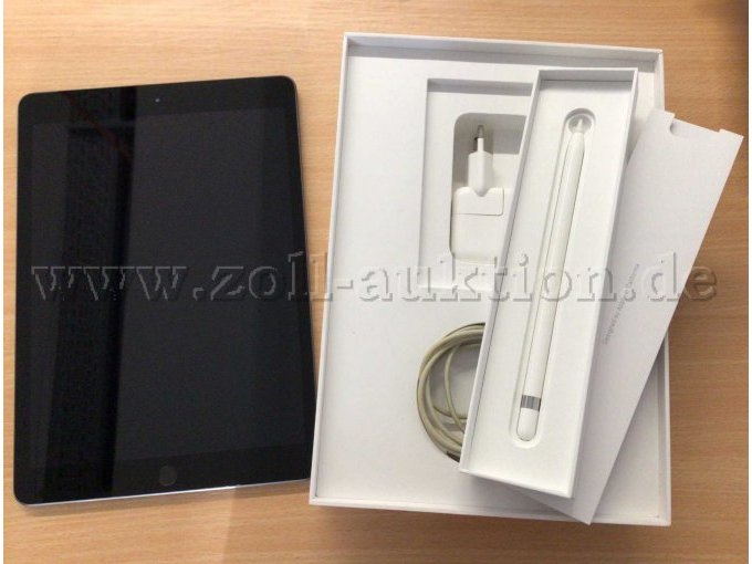 Ansicht zweites iPad mit Zubehör aber mit Pencil