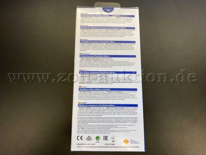 Originalverpackung - Rückseite