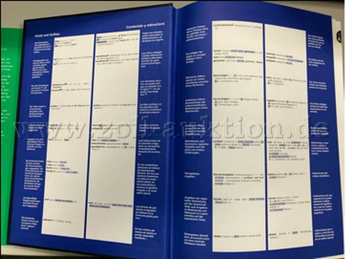 2 PONS Großwörterbuch Spanisch (alt, gut erhalten) – foto 6 – kavel bij Zoll-Auktion, Mönchengladbach