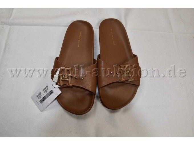 1 Paar braune Sandalen „Tommy Hilfiger“ Gr. 38