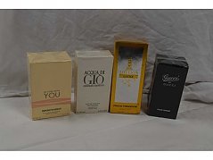 2 Parfum „Armani” und je 1 Parfum “Gucci” & „paco rabanne