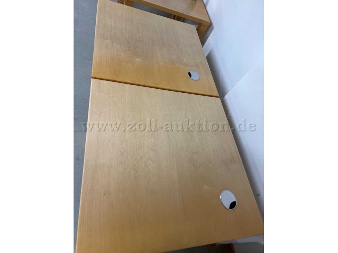 2 Quadratische Tische - Hersteller: Einkaufszentrale für Bibliotheken GmbH – foto 2 – kavel bij Zoll-Auktion, Berlin