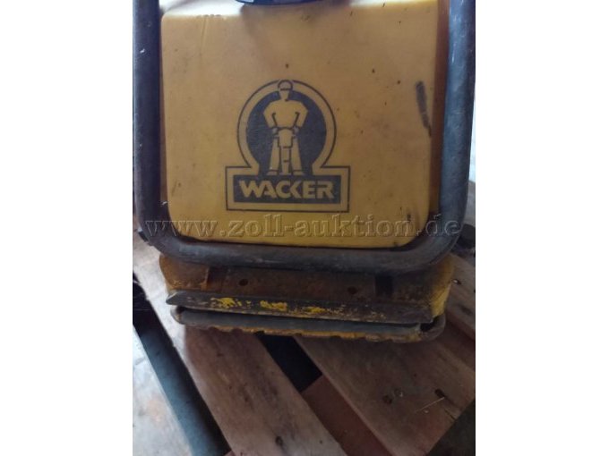 Wacker Rüttelplatte