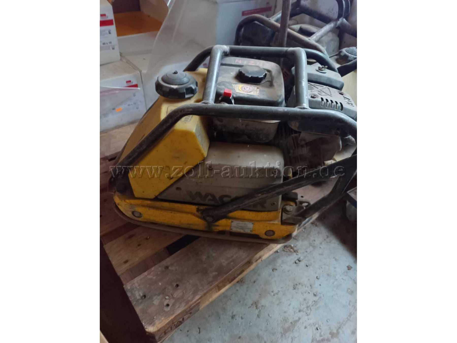 Wacker Rüttelplatte Nr. 1