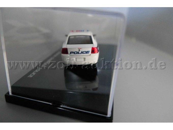 Dodge Charger Police Ansicht von hinten