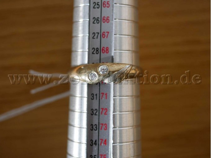 2 Ringe, ein Goldring 333/- Gold und ein Silberring 800/- Silber – foto 5 – kavel bij Zoll-Auktion, Nürnberg