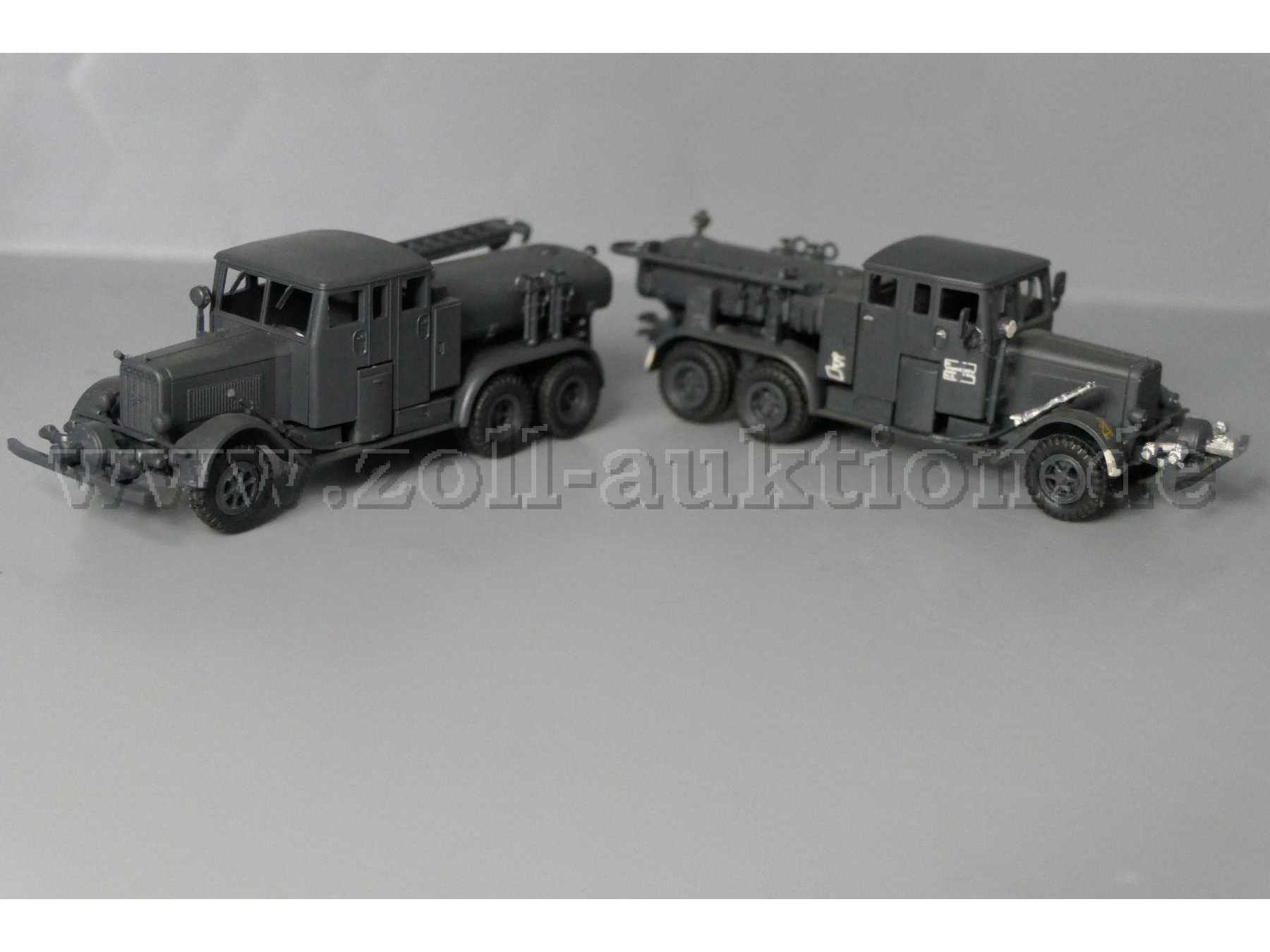 Roco Minitanks Henschel TLF, 1:87 Gesamtansicht