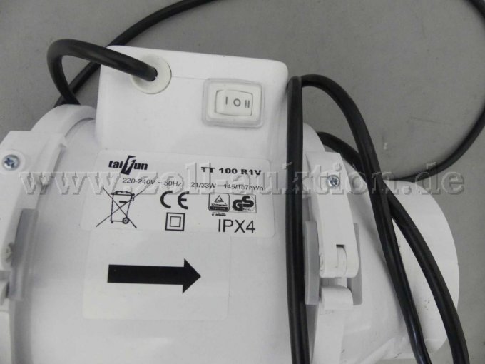 Ansicht Produktdetails Rohrventilator 1