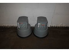 2 Tritthocker in grau