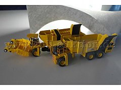 SIKU 1803 Rübenroder Gesamtansicht beide Fahrzeuge