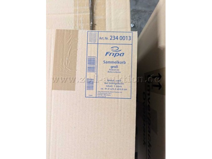 Sammelkorb Müllsackhalter - Firma Fripa - Ansicht Kartonaufdruck