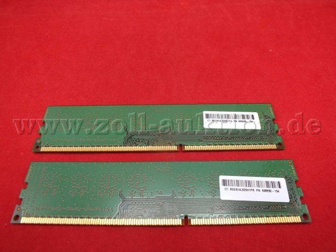 2 Samsung RAM Module M378B5173EBO-YKO, Arbeitsspeicher 4 GB – foto 4 – kavel bij Zoll-Auktion, Paderborn