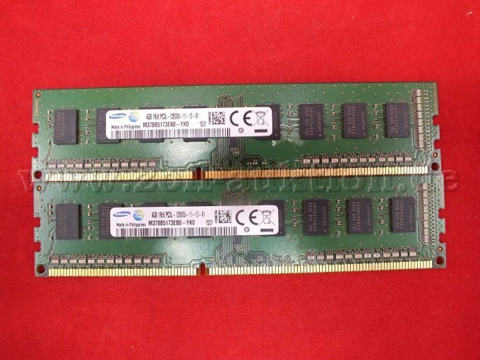 2 Samsung RAM Module M378B5173EBO-YKO, Arbeitsspeicher 4 GB – foto 5 – kavel bij Zoll-Auktion, Paderborn