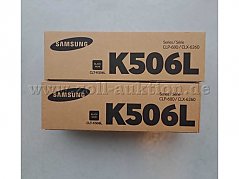 2 Tonerkartuschen im Originalkarton, Farbe Schwarz, K506L