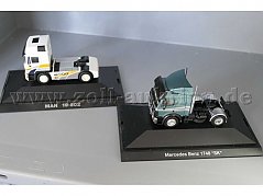 Herpa Mercedes Benz 1748 SK und MAN 19-502 Gesamtansicht