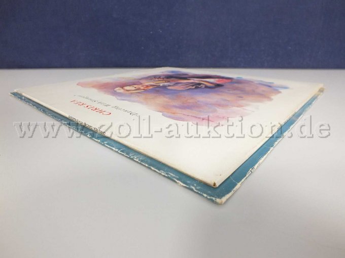 Seitliche Ansicht der LPs liegend von links mit Beschädigungen