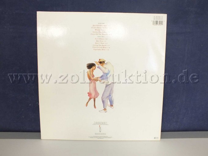 Ansicht des Covers von hinten mit Musiktitel