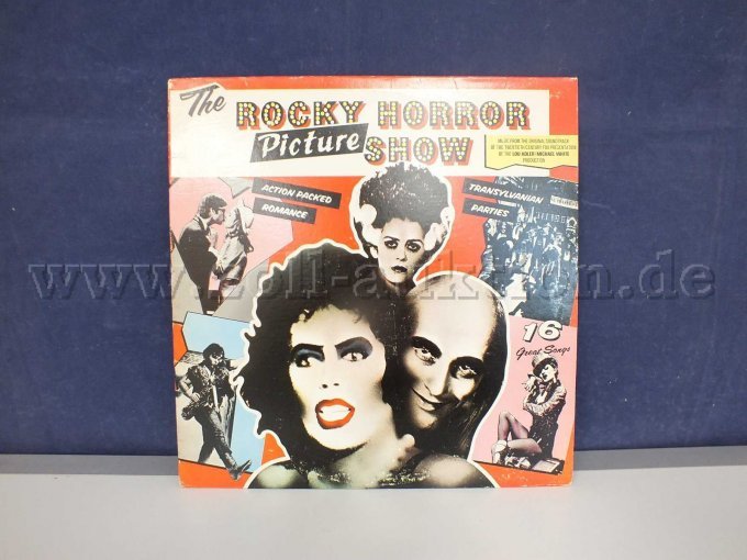 Ansicht des Covers "The Rocky Horror Show" von vorne, mit Beschädigungen