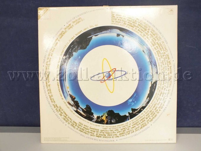 Ansicht des Covers "Ring Of Changes" von hinten, mit Beschädigungen