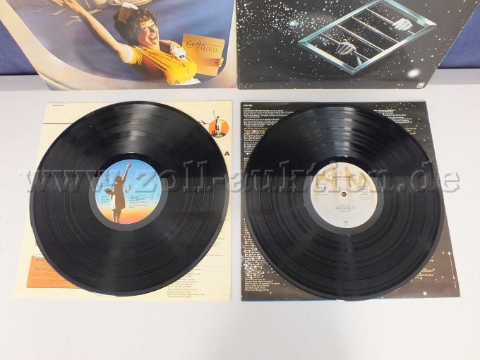 Detailansicht der LPs ohne Hülle