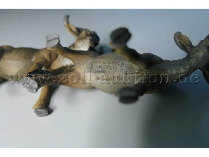 Schleich Gnu Gesamtansicht von unten