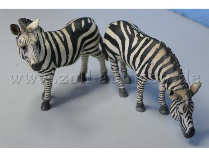 Schleich Zebrastuten Gesamtansicht