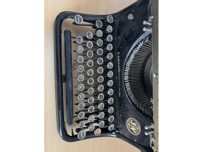 Schreibmaschine Ideal Tastatur
