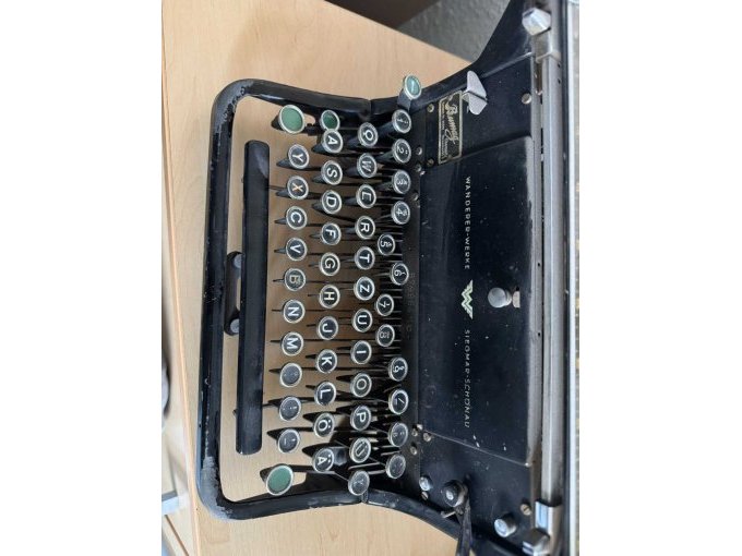 Schreibmaschine Continental Tastatur