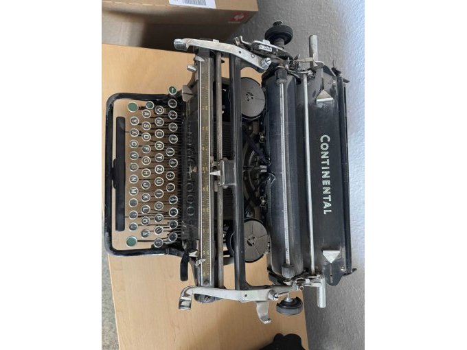 Schreibmaschine Continental Ansicht