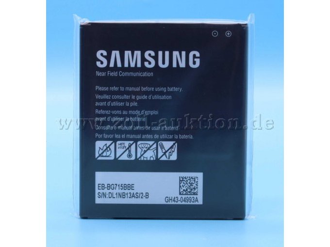 Ersatzakku (Rückansicht)