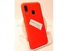 Samsung A20e_ Ansicht auf Rückseite mit Schutzhülle