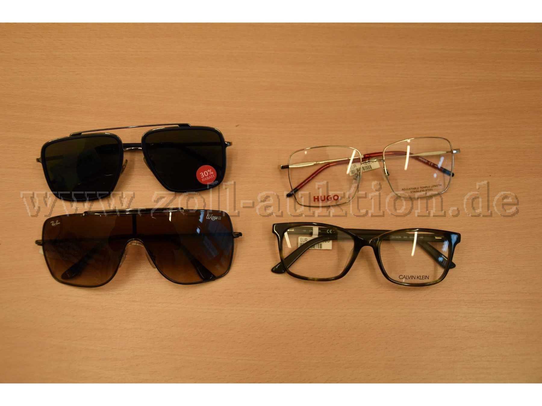 2 Sonnenbrillen und 2 Brillen ohne Sehstärke - Neuware