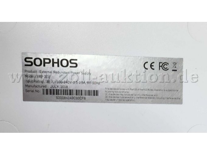 2 Sophos SG210 Firewall inkl. 2x Modul XRP200 inkl. 4x Transceiver – foto 7 – kavel bij Zoll-Auktion, Rüdesheim