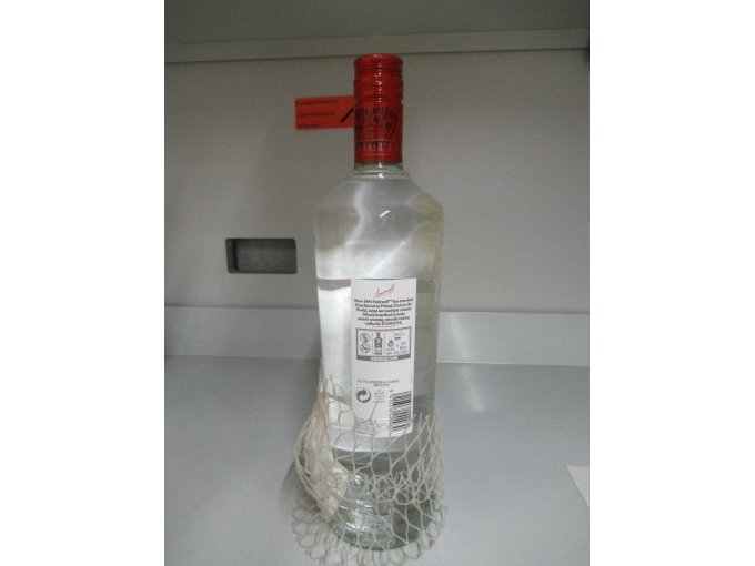 Ansicht Rückseite Wodka Smirnow No. 21