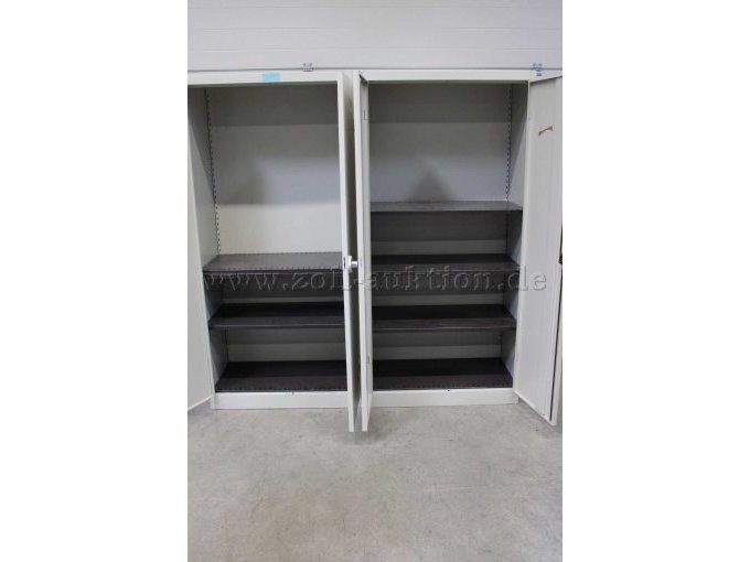 Schränke geöffnet
