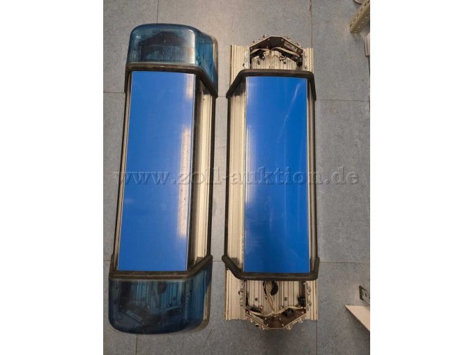 Gesamtansicht der Blaulichtbalken