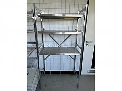 Küchen-Standregal (3 Einlegeböden) - Frontansicht