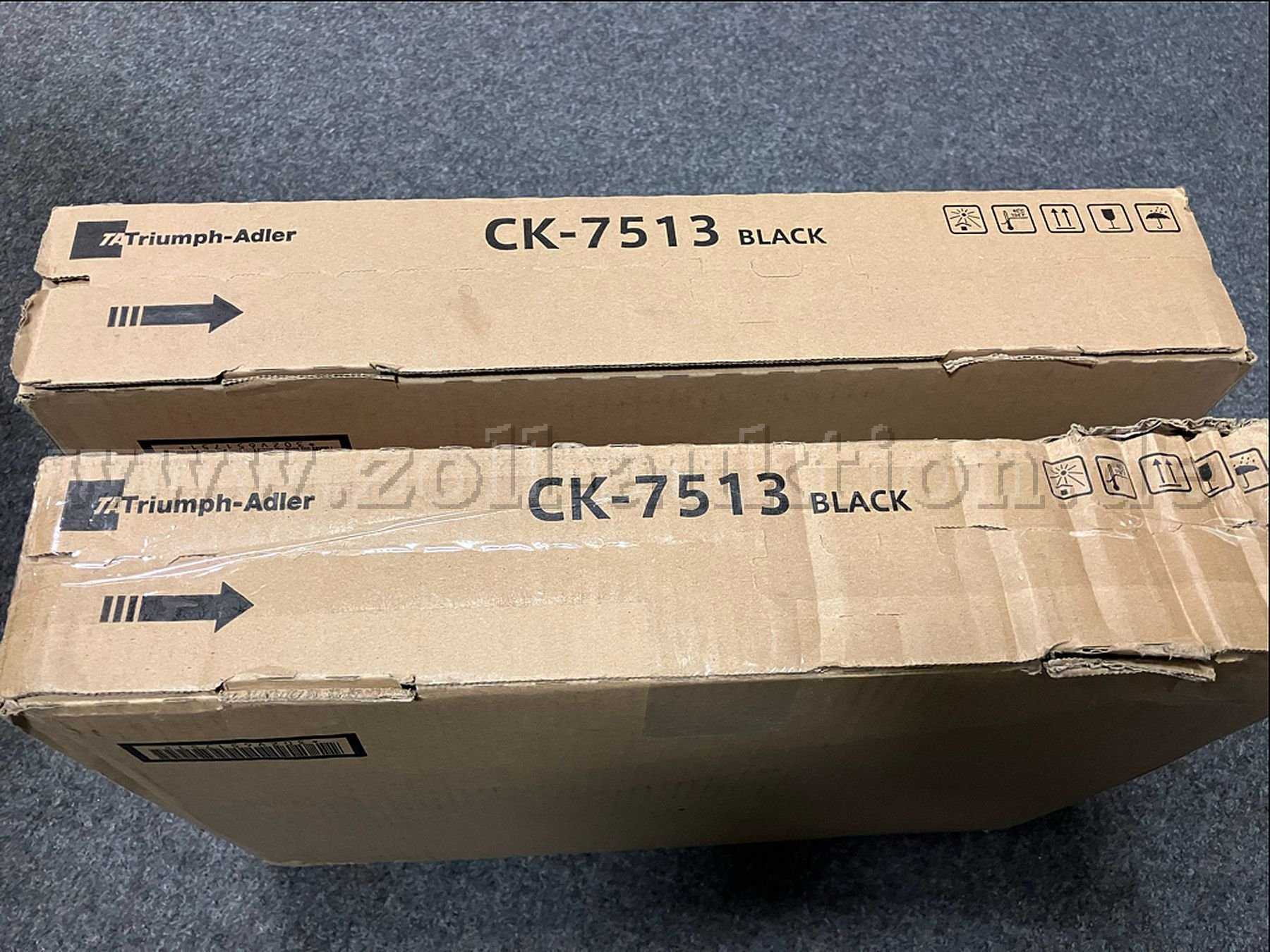 Originalverpackung seitlich