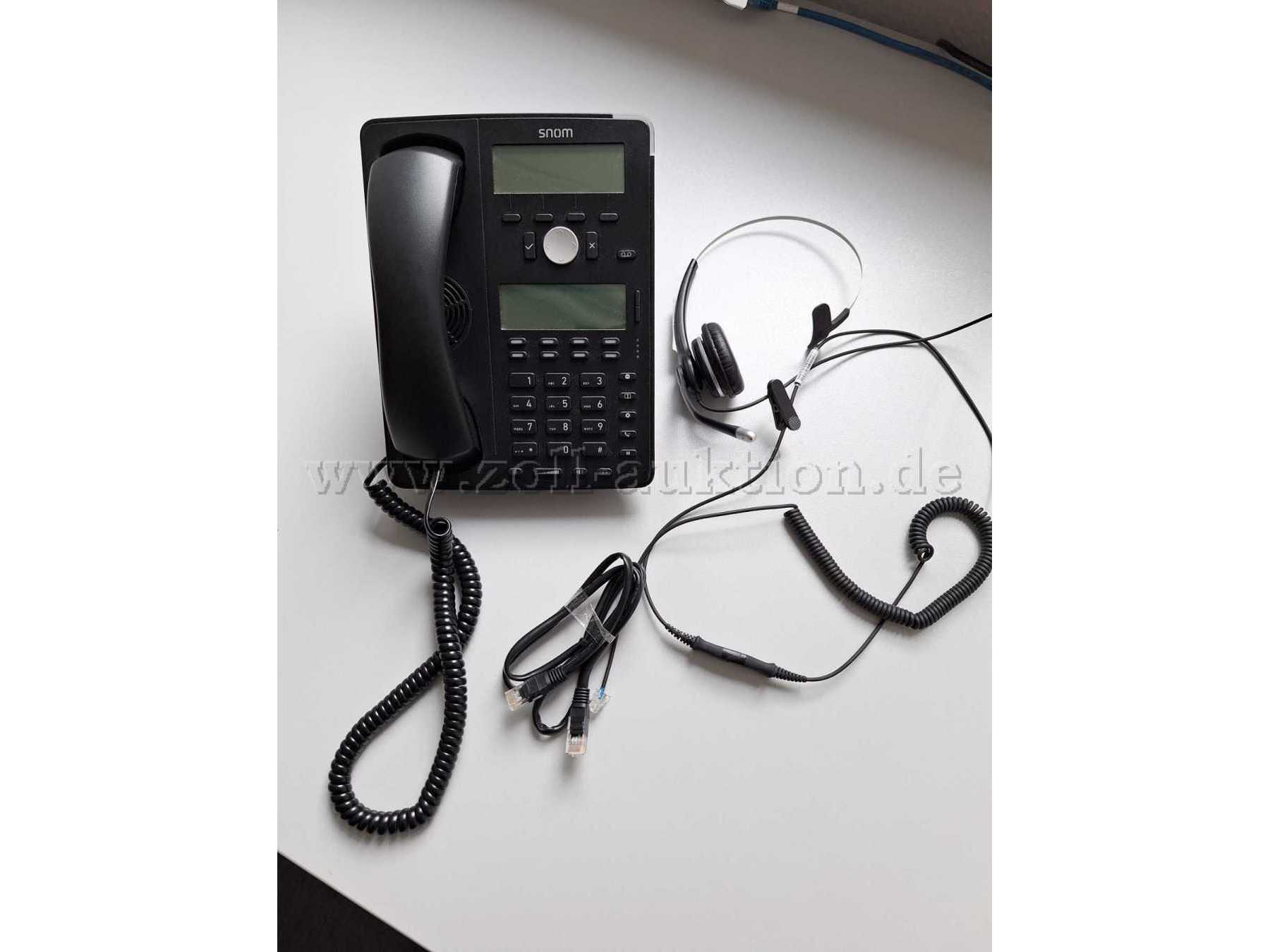 Tischtelefon m. Headset