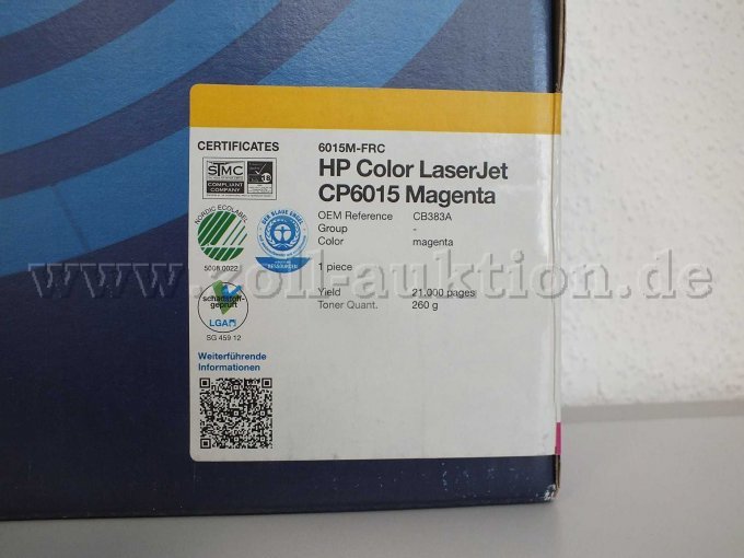 Ansicht von vorne Nahaufnahme Produktname