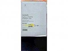 Toner Lexmark yellow
