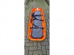 Schleifkorbtrage von oben
