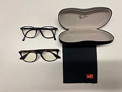 2 RayBan Korrekturfassungen mit Etui