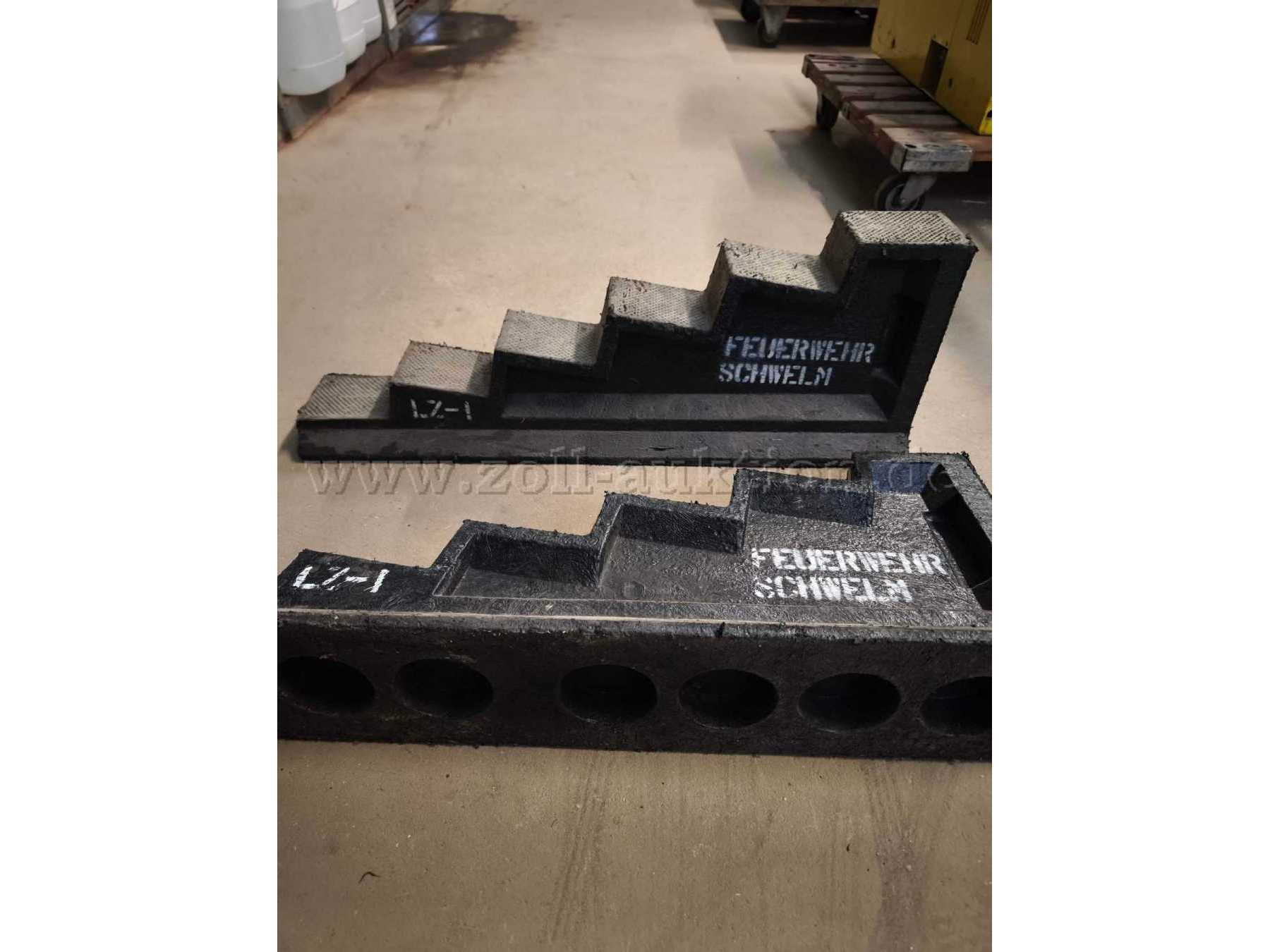 Frontansicht Unterbauklötze