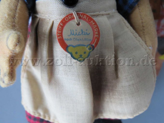 Altes Steiff-Schild