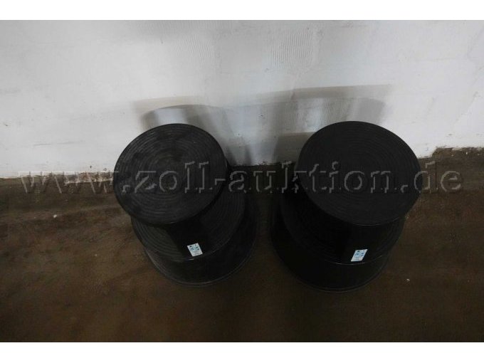 2 Rolltritte in schwarz - Ansicht von oben
